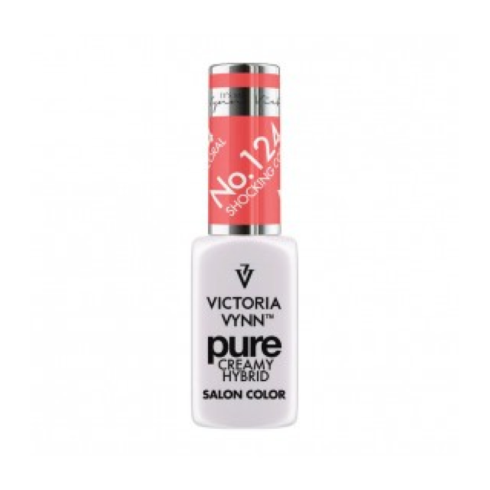 pure creamy hybrid salon color No.124 shocking coral (TPO FREE)